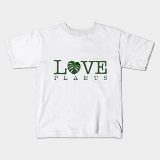 Love plants Kids T-Shirt